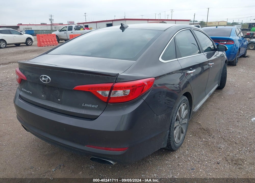 2017 HYUNDAI SONATA LIMITED VIN: 5NPE34AF6HH481524