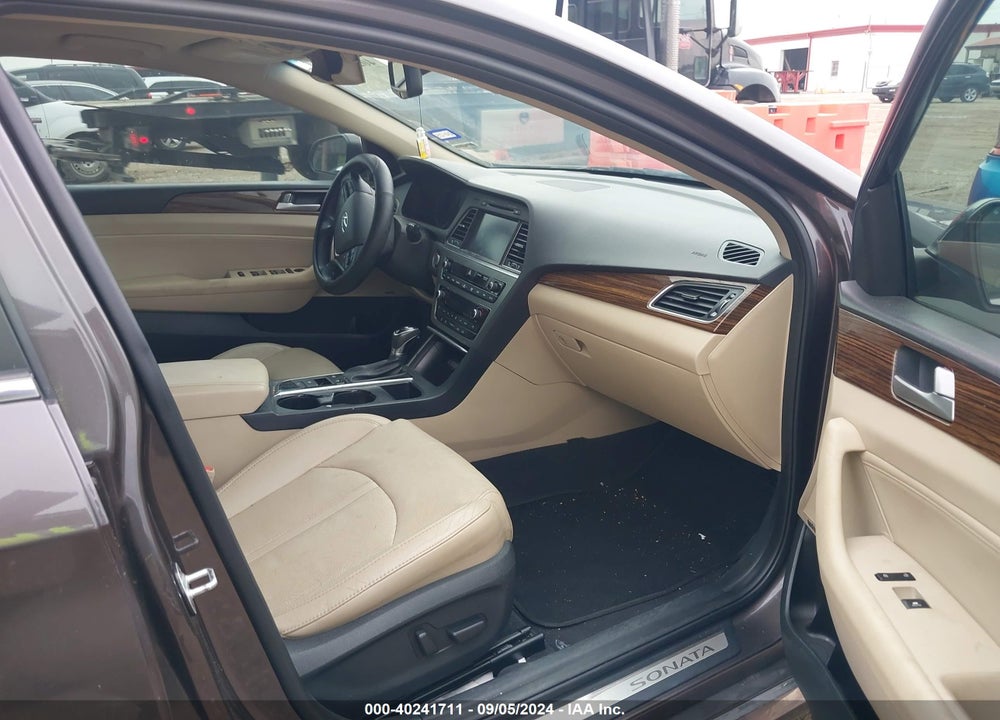 2017 HYUNDAI SONATA LIMITED VIN: 5NPE34AF6HH481524