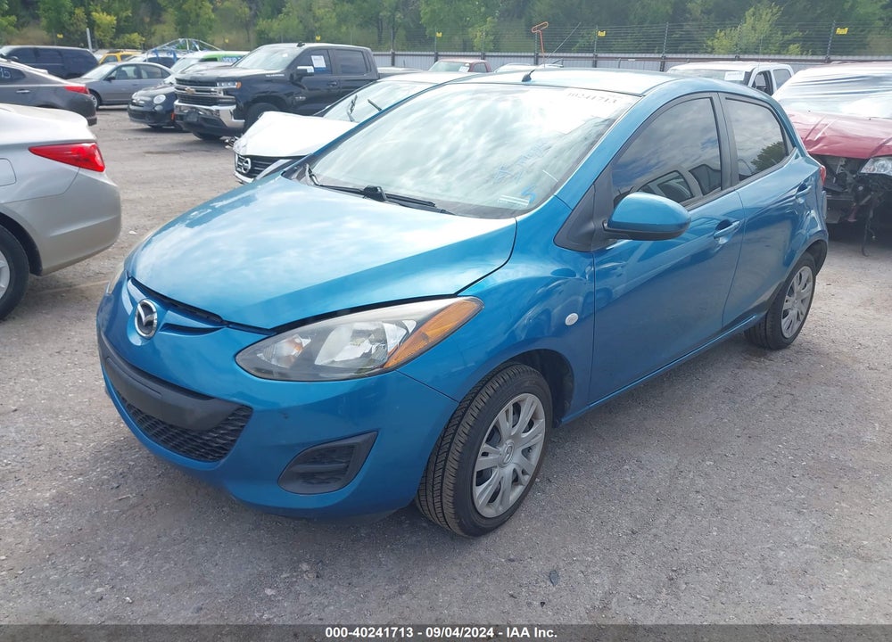 2011 MAZDA 2 SPORT VIN: JM1DE1HY4B0121054