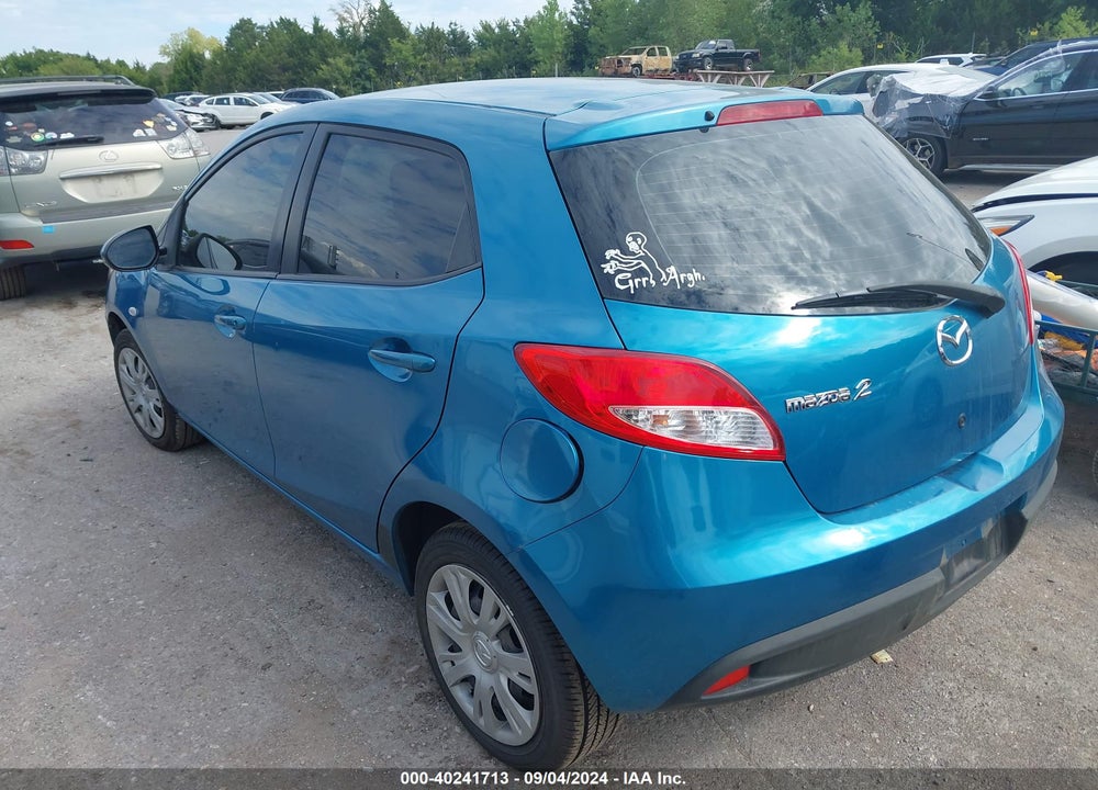 2011 MAZDA 2 SPORT VIN: JM1DE1HY4B0121054