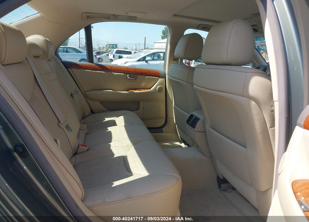 2006 LEXUS LS 430 VIN: JTHBN36F665045168