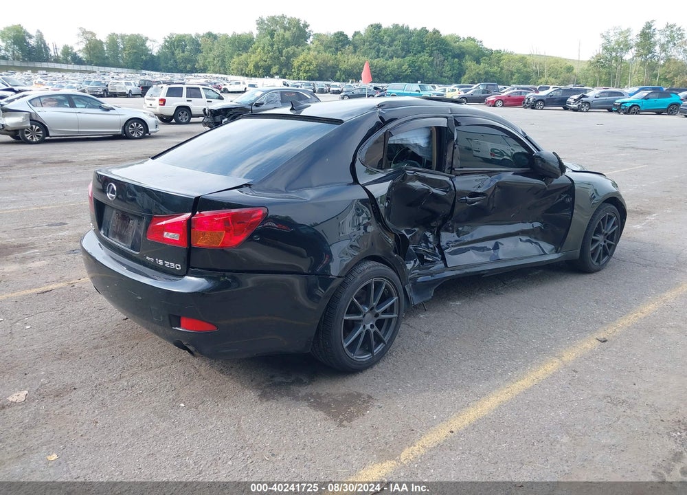 2007 LEXUS IS 250 VIN: JTHCK262X72018434