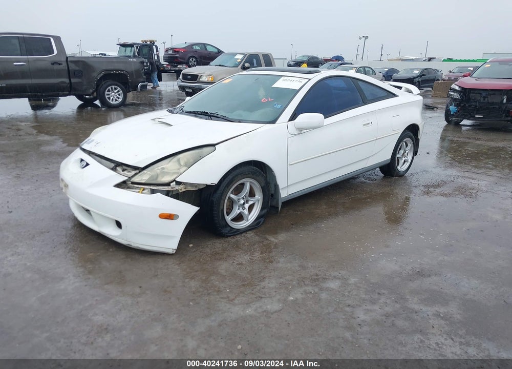 2001 TOYOTA CELICA VIN: JTDDR32T710103935