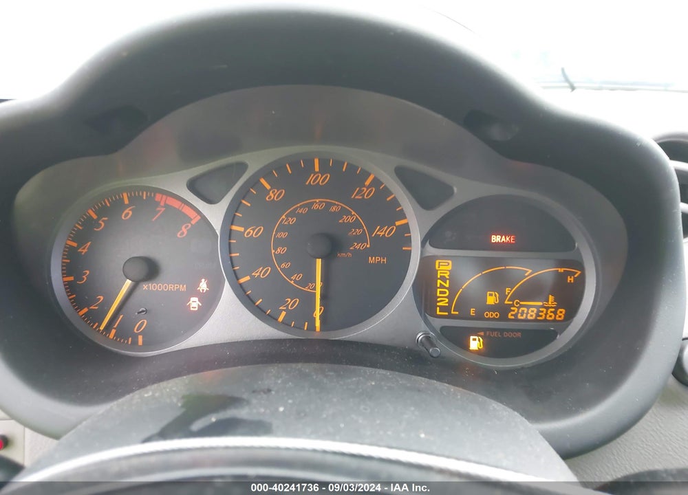 2001 TOYOTA CELICA VIN: JTDDR32T710103935