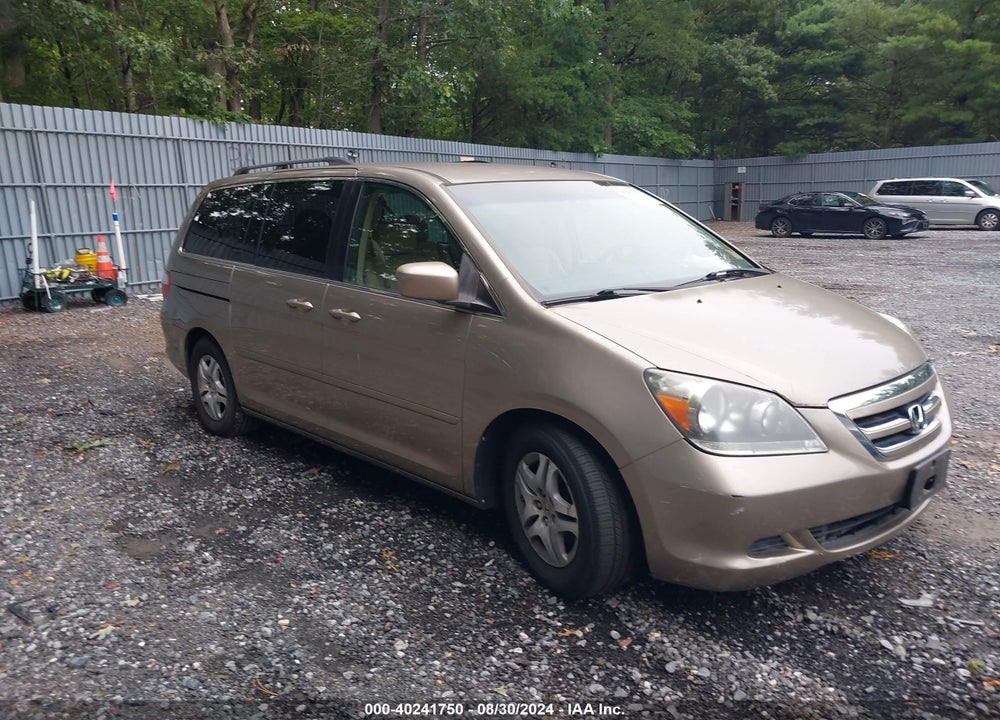 2007 HONDA ODYSSEY EX VIN: 5FNRL38417B108551
