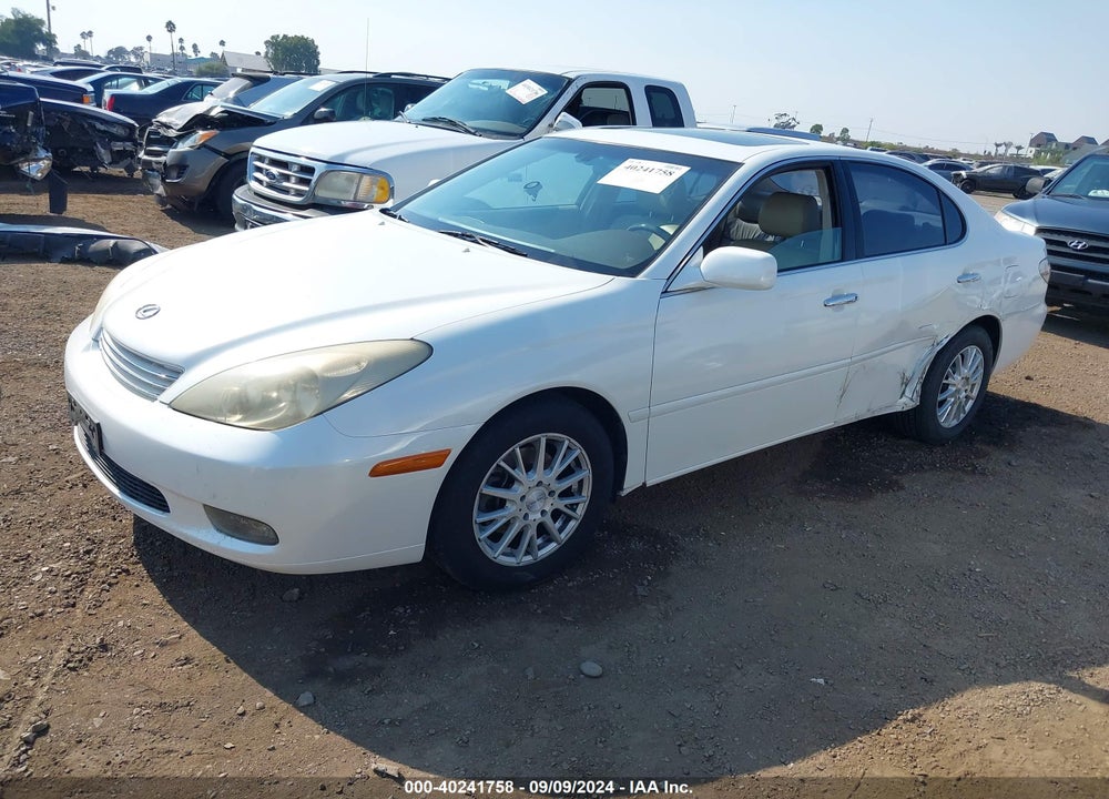2003 LEXUS ES 300 VIN: JTHBF30G236018053