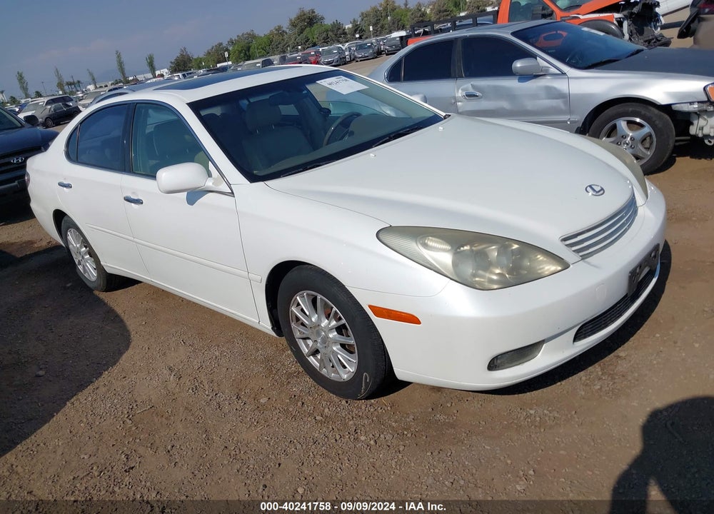 2003 LEXUS ES 300 VIN: JTHBF30G236018053
