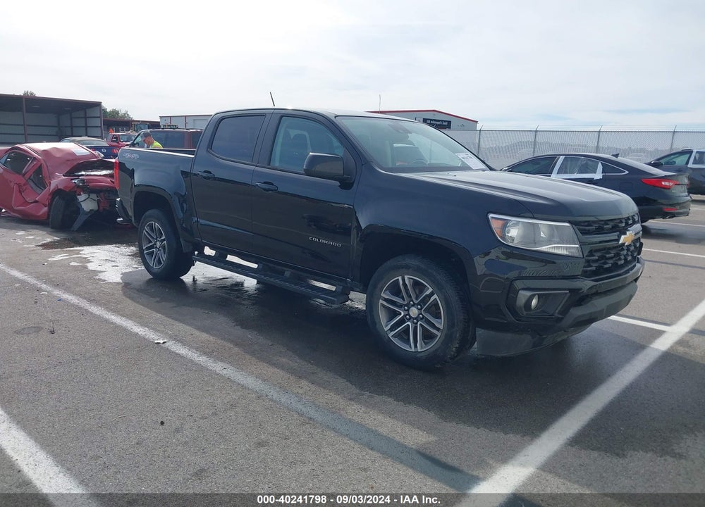 2021 CHEVROLET COLORADO 4WD SHORT BOX LT VIN: 1GCGTCEN9M1164486