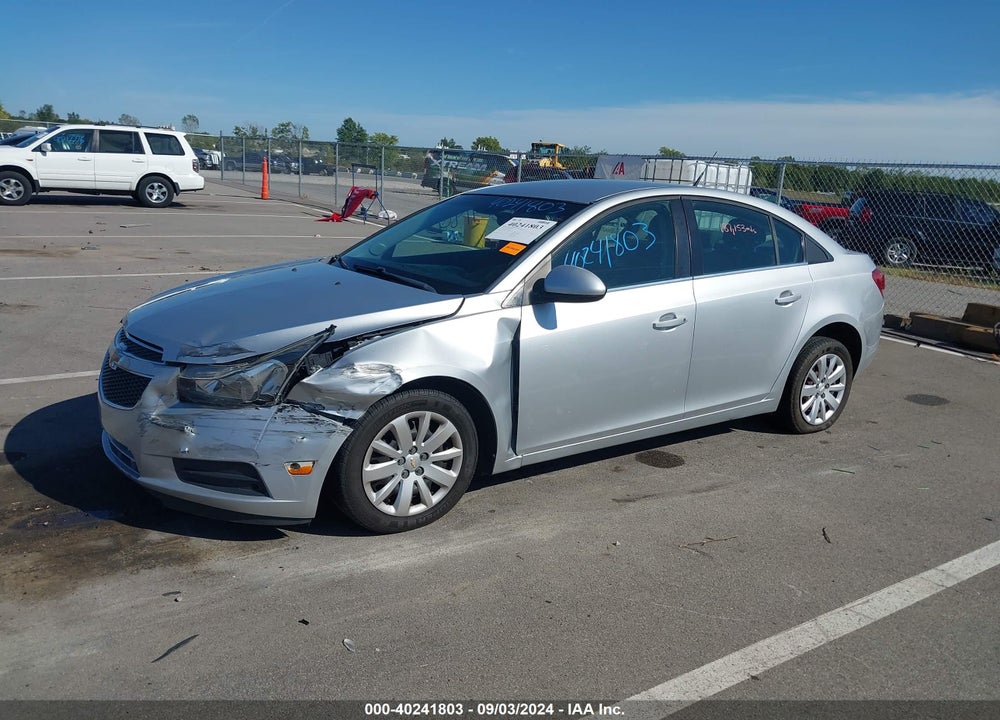 2011 CHEVROLET CRUZE 1LT VIN: 1G1PF5S94B7222744