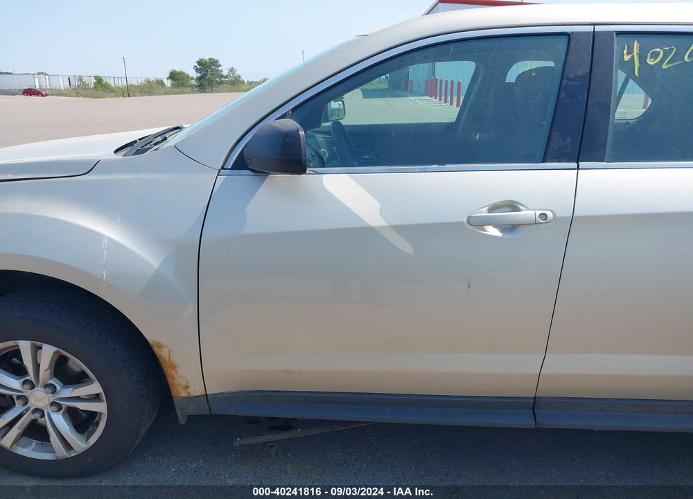 2013 CHEVROLET EQUINOX LS VIN: 2GNALBEK1D1215714