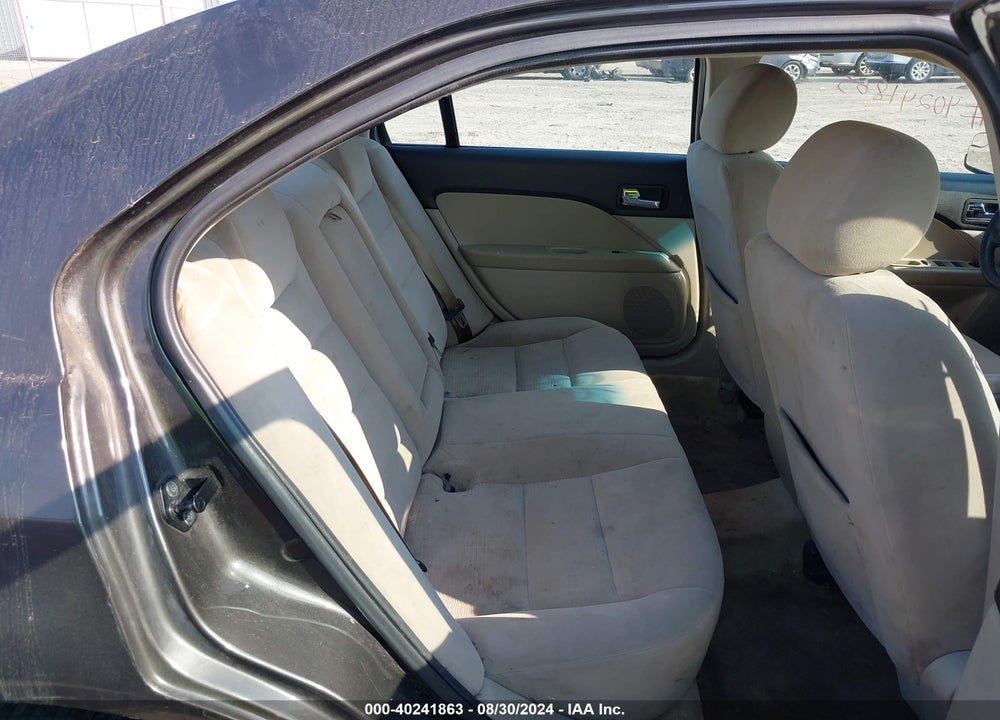 2006 FORD FUSION SE VIN: 3FAFP07Z26R150930