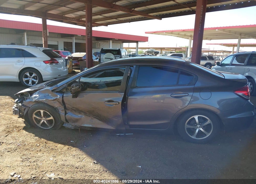 2015 HONDA CIVIC SE VIN: 19XFB2F7XFE119646
