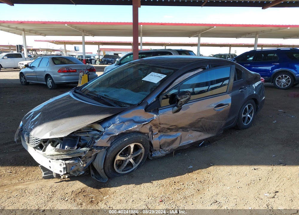 2015 HONDA CIVIC SE VIN: 19XFB2F7XFE119646