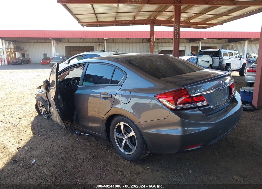 2015 HONDA CIVIC SE VIN: 19XFB2F7XFE119646