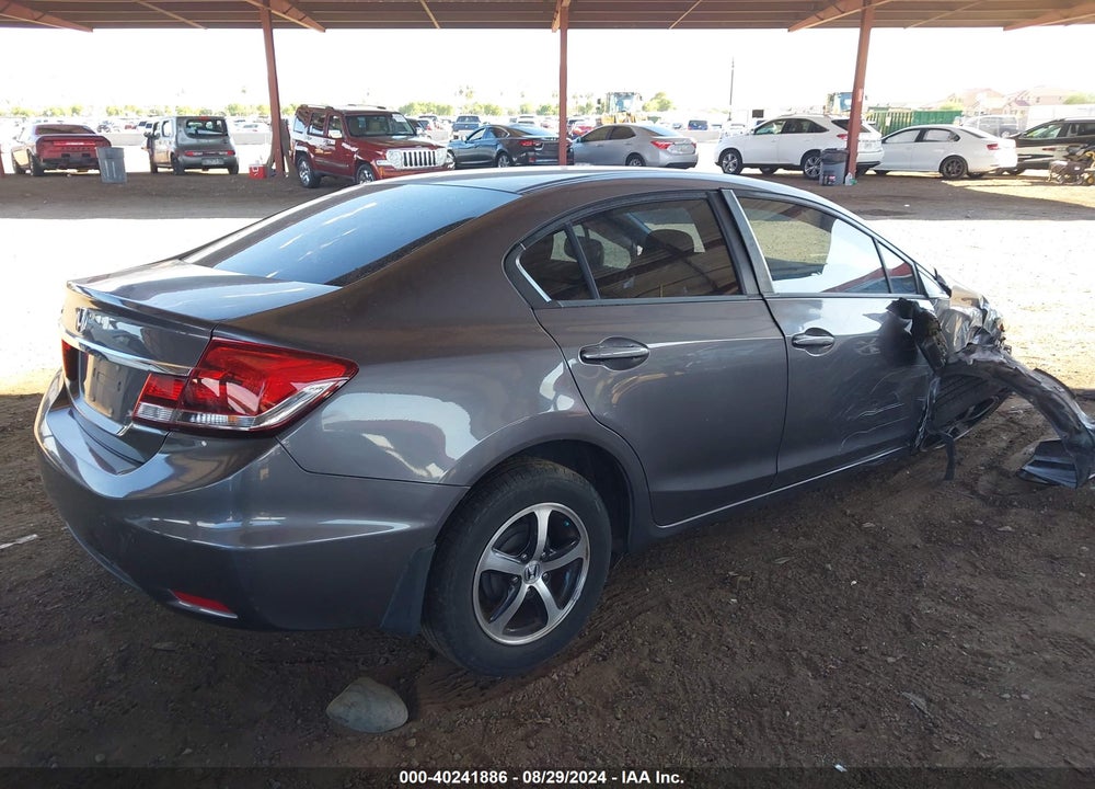 2015 HONDA CIVIC SE VIN: 19XFB2F7XFE119646