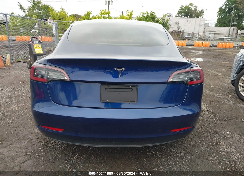 2022 TESLA MODEL 3 VIN: 5YJ3E1EA5NF369760