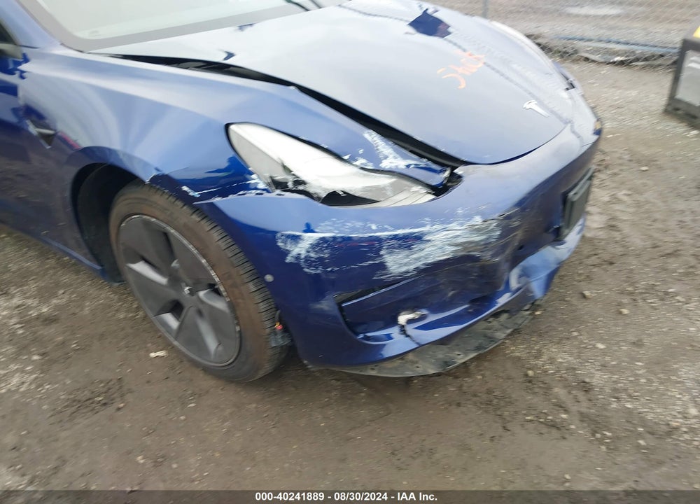 2022 TESLA MODEL 3 VIN: 5YJ3E1EA5NF369760