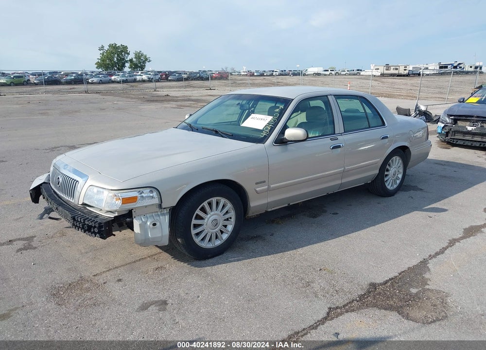 2009 MERCURY GRAND MARQUIS LS (FLEET ONLY) VIN: 2MEHM75VX9X616824