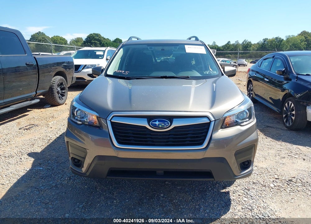 2020 SUBARU FORESTER PREMIUM VIN: JF2SKAJC1LH595322