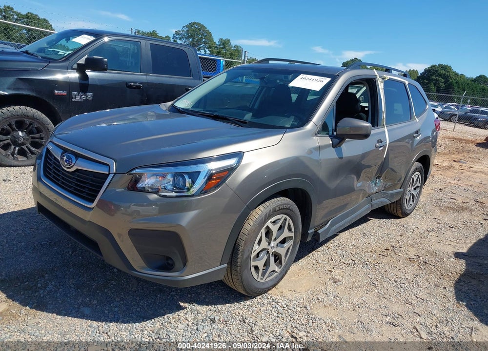 2020 SUBARU FORESTER PREMIUM VIN: JF2SKAJC1LH595322
