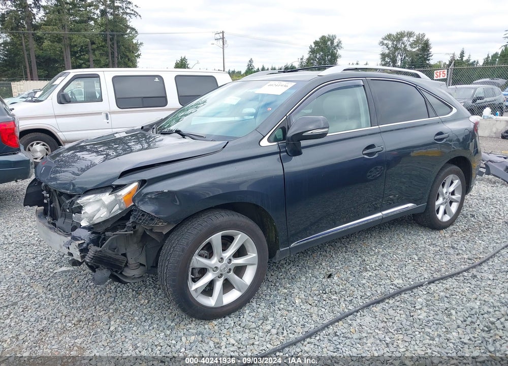 2010 LEXUS RX 350 VIN: 2T2BK1BA4AC052443