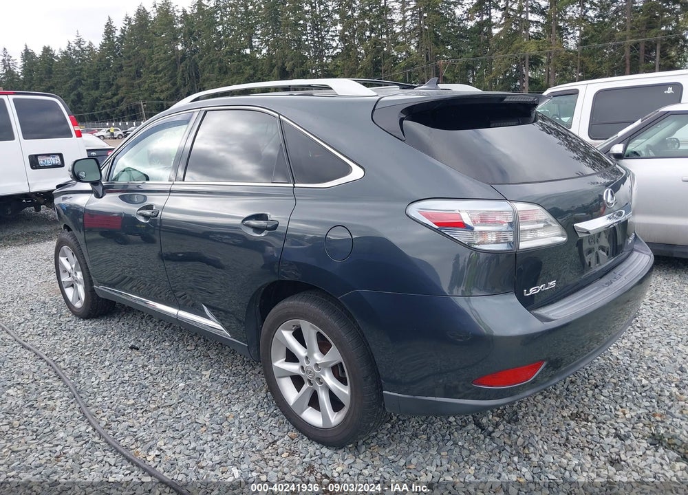 2010 LEXUS RX 350 VIN: 2T2BK1BA4AC052443