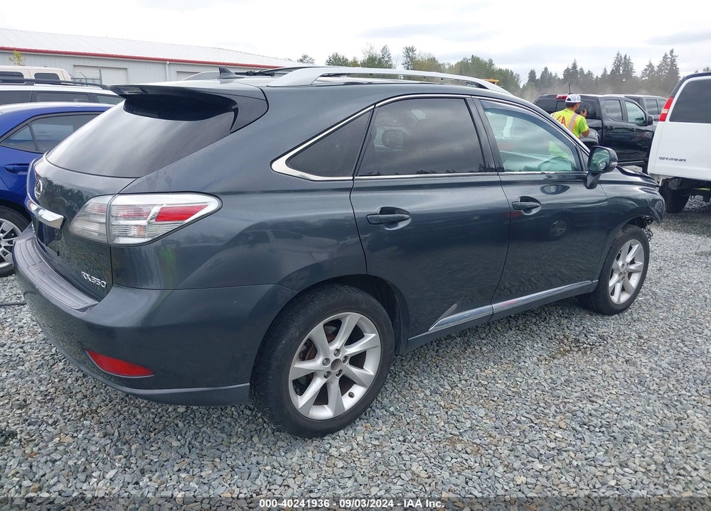 2010 LEXUS RX 350 VIN: 2T2BK1BA4AC052443