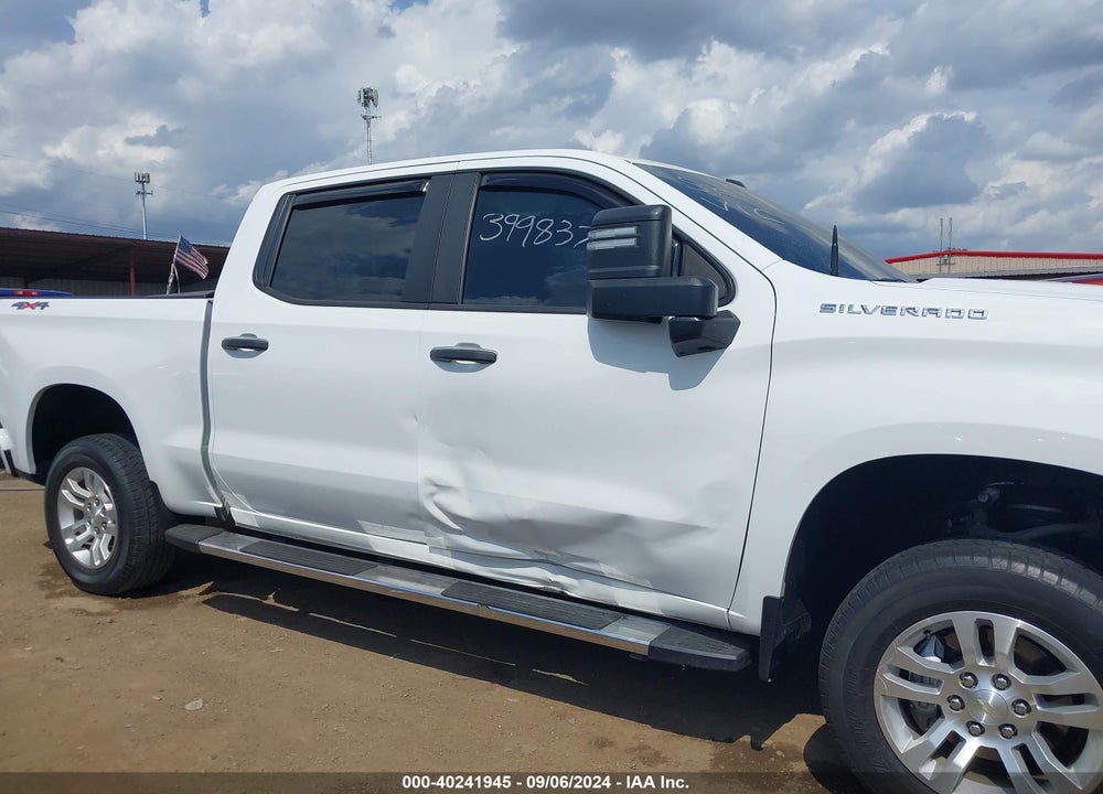 2019 CHEVROLET SILVERADO 1500 CUSTOM VIN: 3GCUYBEF9KG701377