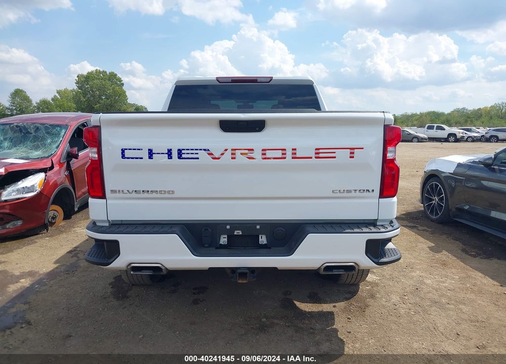 2019 CHEVROLET SILVERADO 1500 CUSTOM VIN: 3GCUYBEF9KG701377