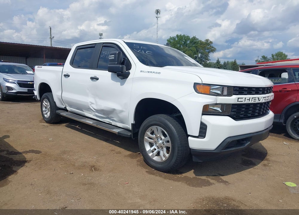 2019 CHEVROLET SILVERADO 1500 CUSTOM VIN: 3GCUYBEF9KG701377
