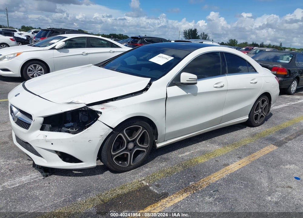 2014 MERCEDES-BENZ CLA 250 VIN: WDDSJ4EBXEN054588