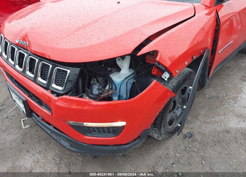 2019 JEEP COMPASS SPORT FWD VIN: 3C4NJCAB6KT676589