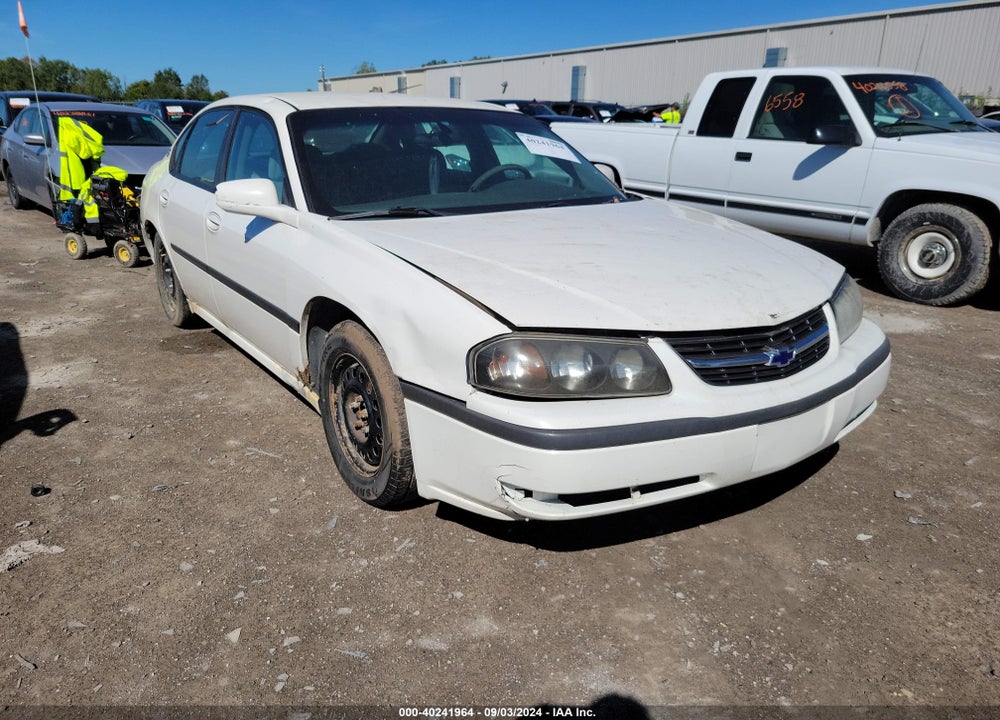 2004 CHEVROLET IMPALA VIN: 2G1WF52E249104606