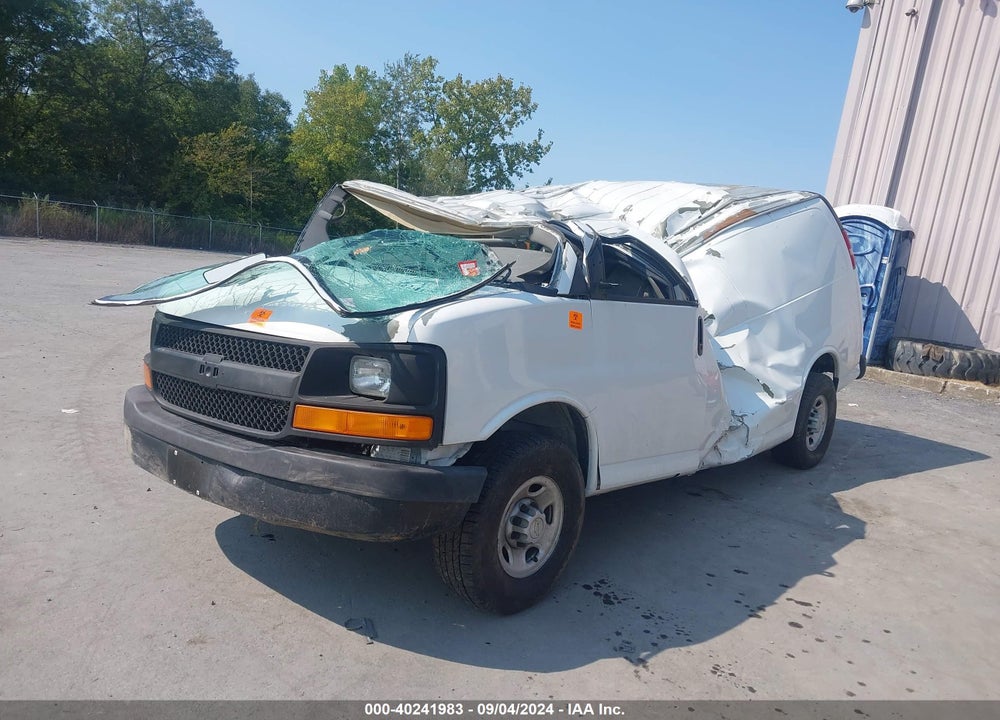 2007 CHEVROLET EXPRESS WORK VAN VIN: 1GCGG25V471134976