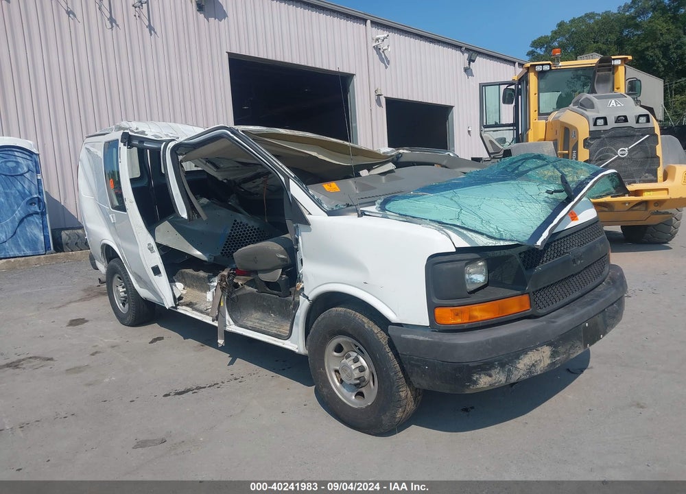 2007 CHEVROLET EXPRESS WORK VAN VIN: 1GCGG25V471134976