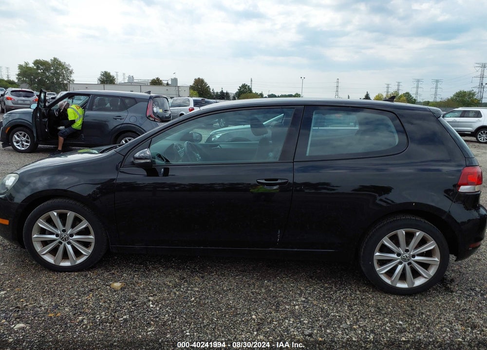 2012 VOLKSWAGEN GOLF TDI 2-DOOR VIN: WVWBM7AJ2CW268448