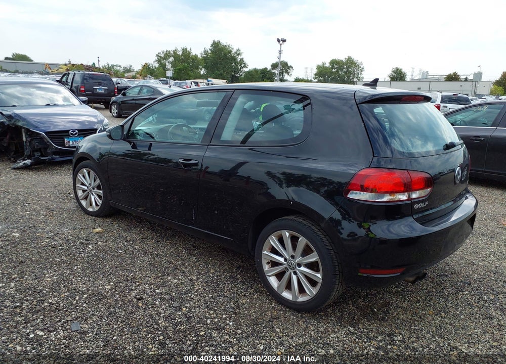 2012 VOLKSWAGEN GOLF TDI 2-DOOR VIN: WVWBM7AJ2CW268448