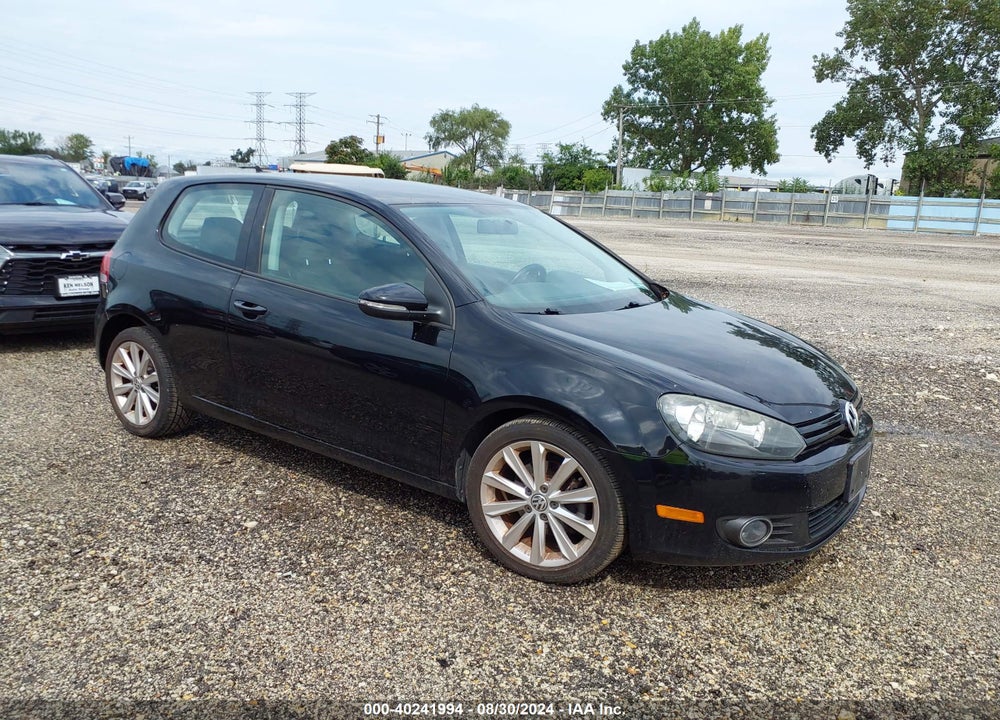 2012 VOLKSWAGEN GOLF TDI 2-DOOR VIN: WVWBM7AJ2CW268448