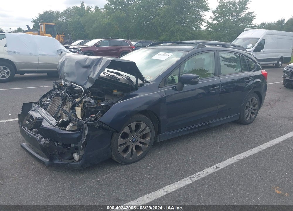 2015 SUBARU IMPREZA 2.0I SPORT PREMIUM VIN: JF1GPAT64FH220497