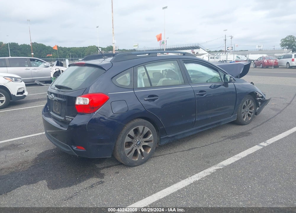 2015 SUBARU IMPREZA 2.0I SPORT PREMIUM VIN: JF1GPAT64FH220497
