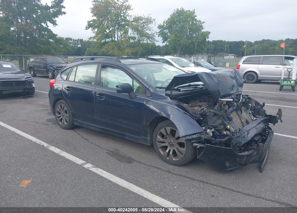 2015 SUBARU IMPREZA 2.0I SPORT PREMIUM VIN: JF1GPAT64FH220497