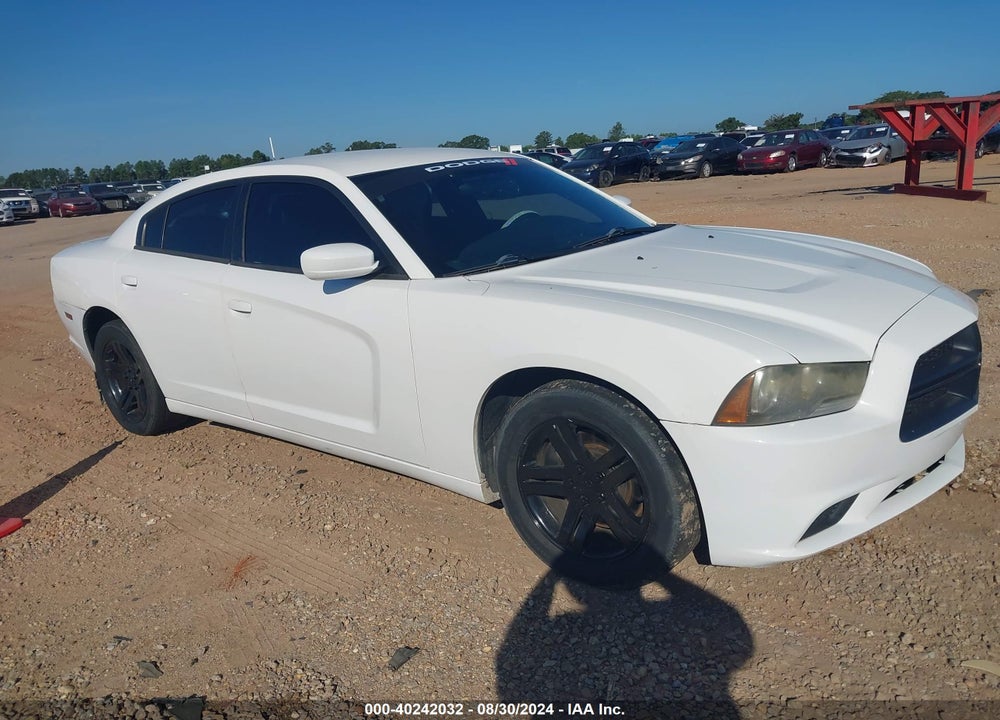 2012 DODGE CHARGER POLICE VIN: 2C3CDXAT6CH282796