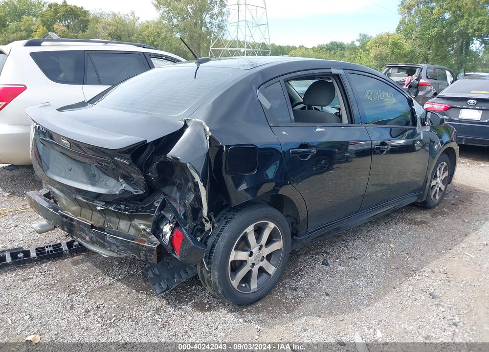 2012 NISSAN SENTRA 2.0 SR VIN: 3N1AB6AP8CL723554