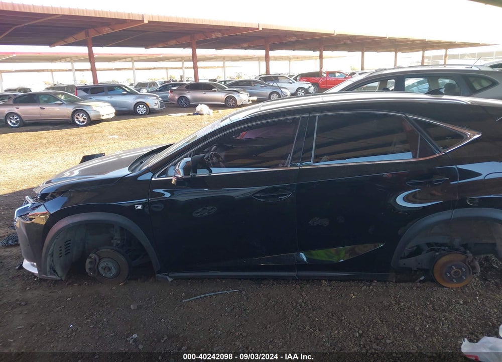 2017 LEXUS NX 200T F SPORT VIN: JTJYARBZ5H2072485