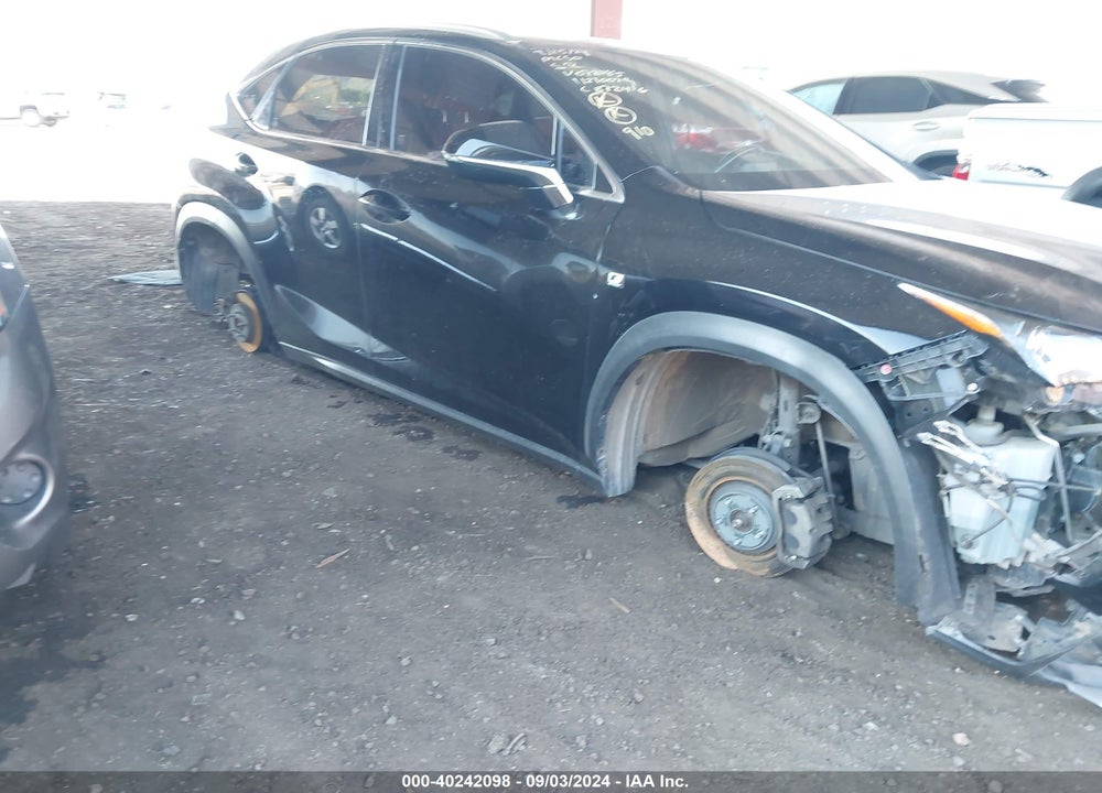 2017 LEXUS NX 200T F SPORT VIN: JTJYARBZ5H2072485
