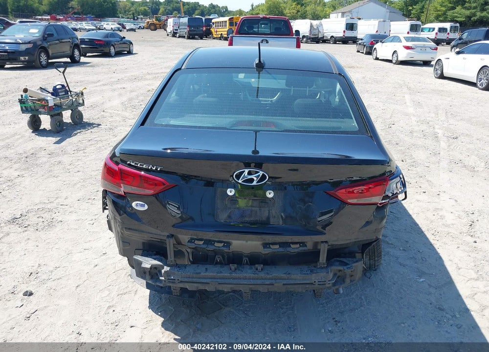 2022 HYUNDAI ACCENT SEL VIN: 3KPC24A60NE158015