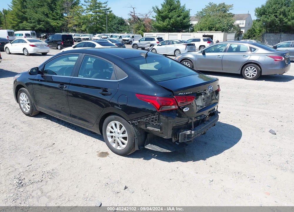 2022 HYUNDAI ACCENT SEL VIN: 3KPC24A60NE158015