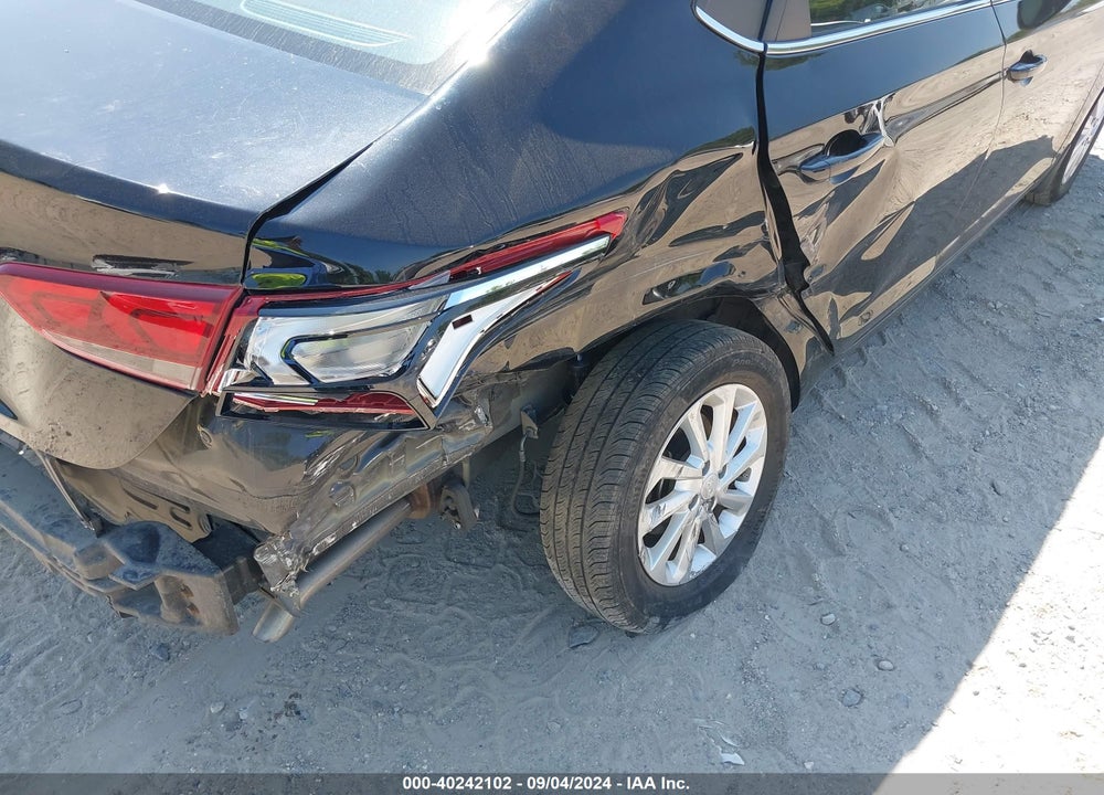 2022 HYUNDAI ACCENT SEL VIN: 3KPC24A60NE158015