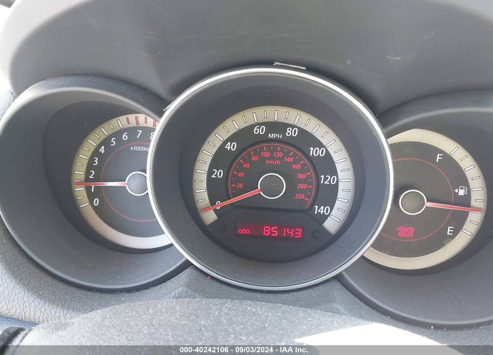2011 KIA FORTE LX VIN: KNAFT4A28B5381477