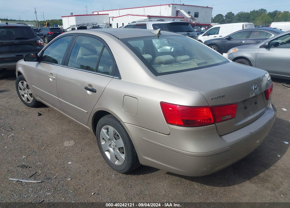 2010 HYUNDAI SONATA GLS VIN: 5NPET4AC9AH621593